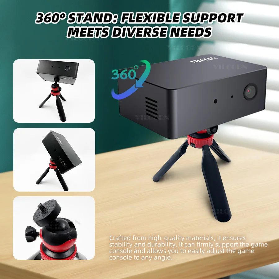 VILCORN AI Juego con detección de movimiento TV Box Procesador octa-core WiFi Sistema de juego activo para niños y familia Consola de juegos somatosensorial