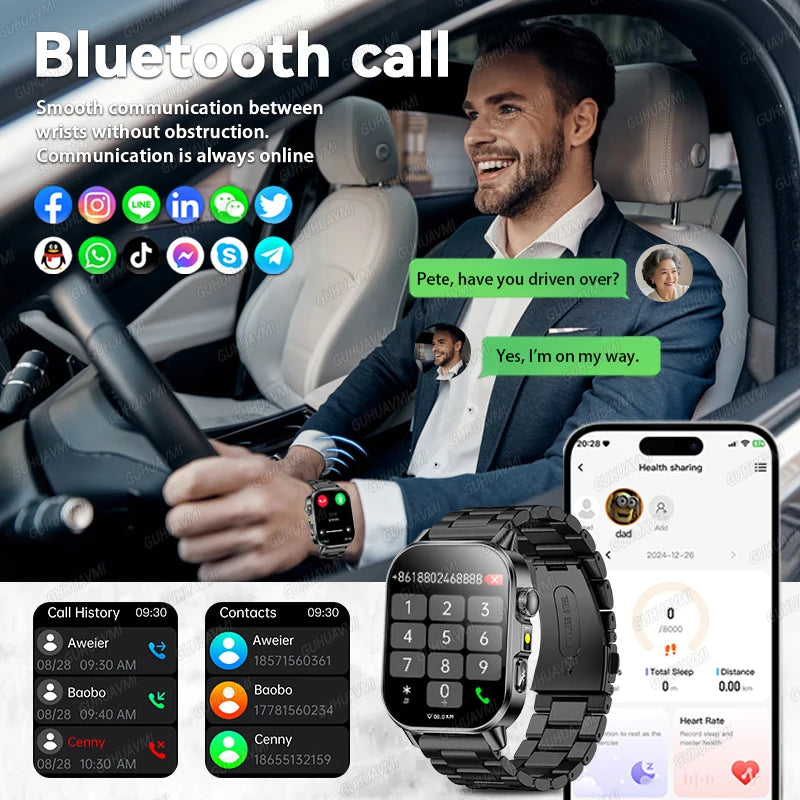 Reloj Inteligente Enfermería ECG+PPG AMOLED