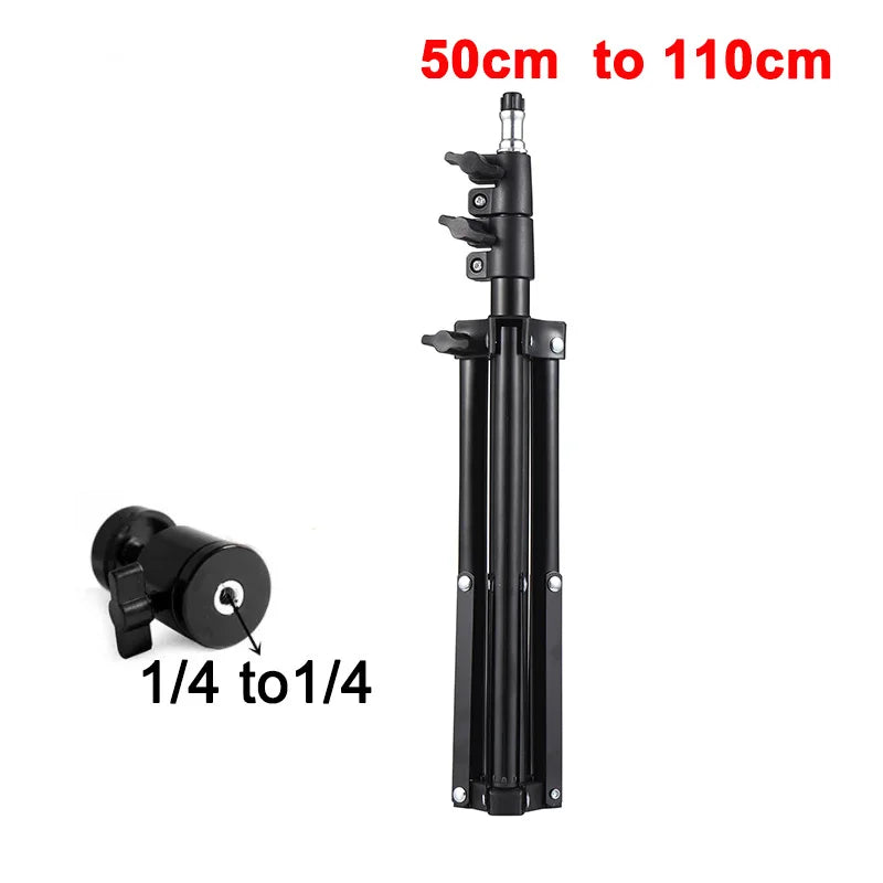 Soporte trípode portátil DITONG para proyector, altura ajustable 110-160 cm