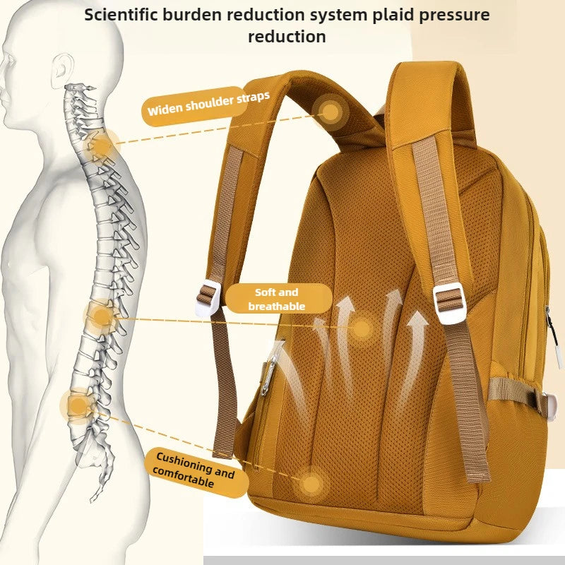 Mochila Deportiva Escolar de Gran Capacidad para Estudiantes