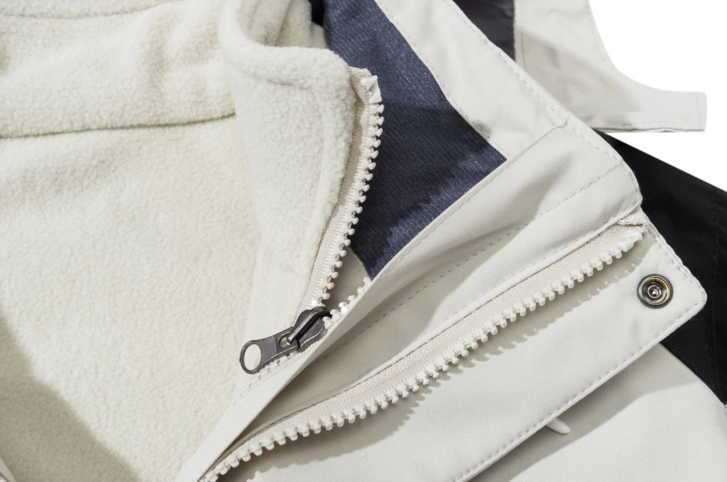 Conjunto de Esquí 3 en 1 para Mujer con Chaqueta Impermeable