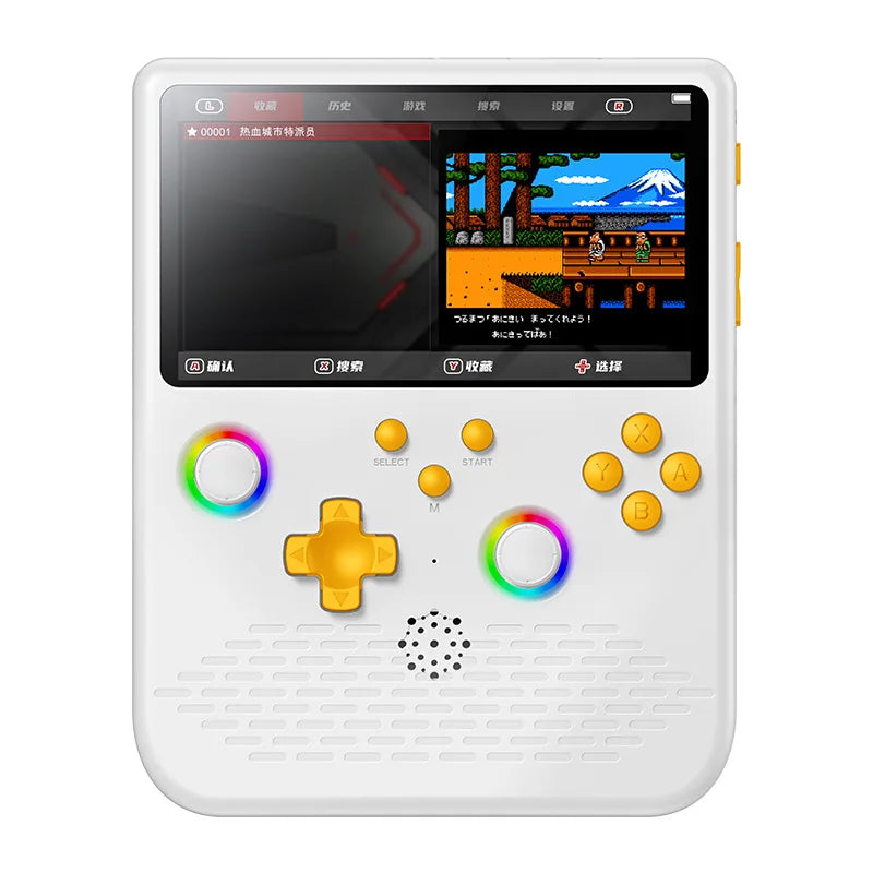 Consola de Juegos Retro Portátil H5, Pantalla IPS 4K de 5.0 Pulgadas, 64 GB