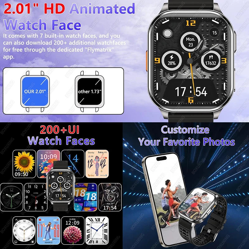 Reloj Inteligente Cámara Monitor de Salud Fitness