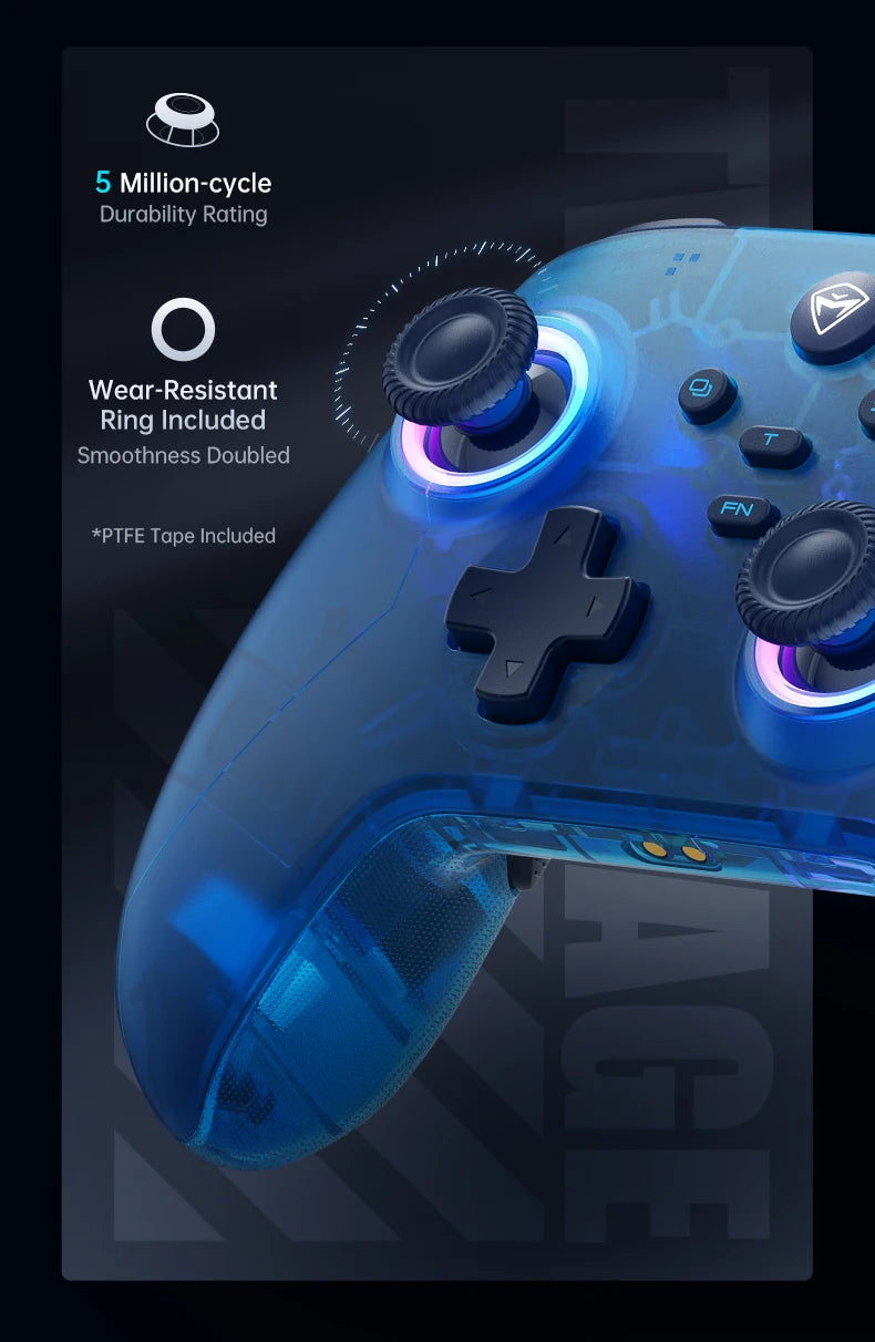 Controlador de Juegos para PC Machenike G3V2 G3Pro, Joysticks con Efecto Hall, Gamepad para Nintendo Switch, iPhone, Teléfono Móvil Android, PC