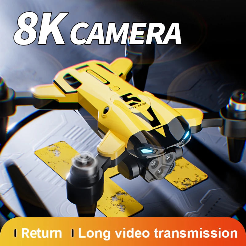 Dron M5 Profesional 8K Gran Angular con Evitación de Obstáculos
