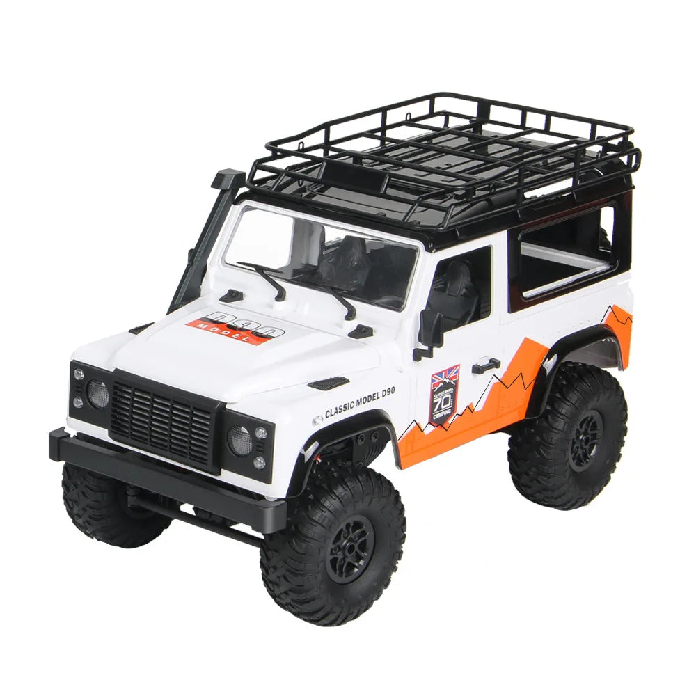 MN MN99S MN78 MN98 MN99 D90 1/12 RC coche 2,4G Control remoto 4X4 todoterreno luz LED 4WD escalada RC camión coche de juguete regalo para niño