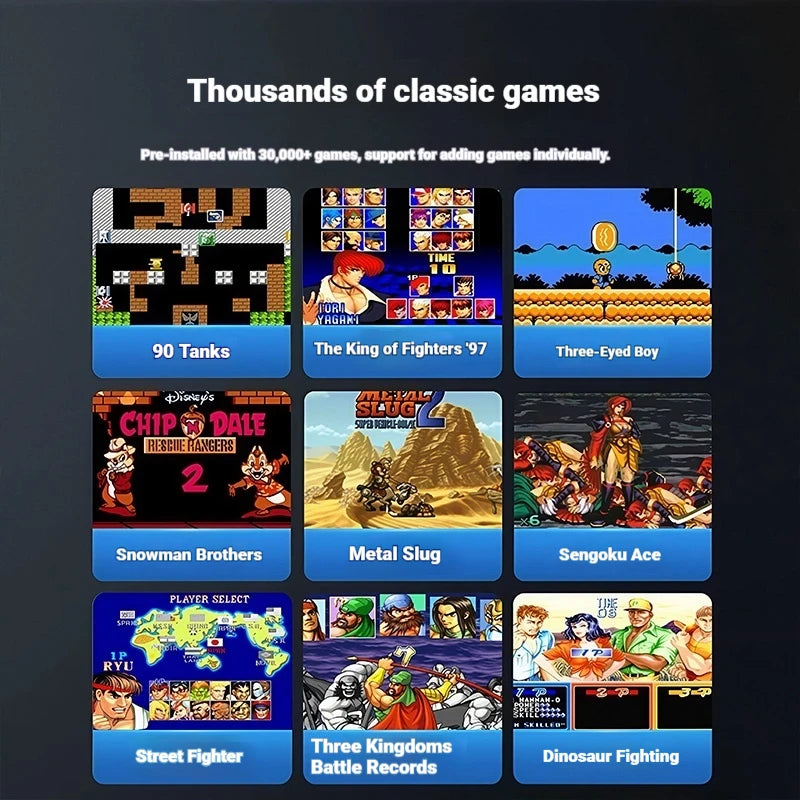 Consola de juegos para el hogar con pantalla grande de 21 pulgadas, juegos integrados de lucha para dos jugadores, sin retraso, consola de juegos Arcade Street Fighter, novedad de 2026