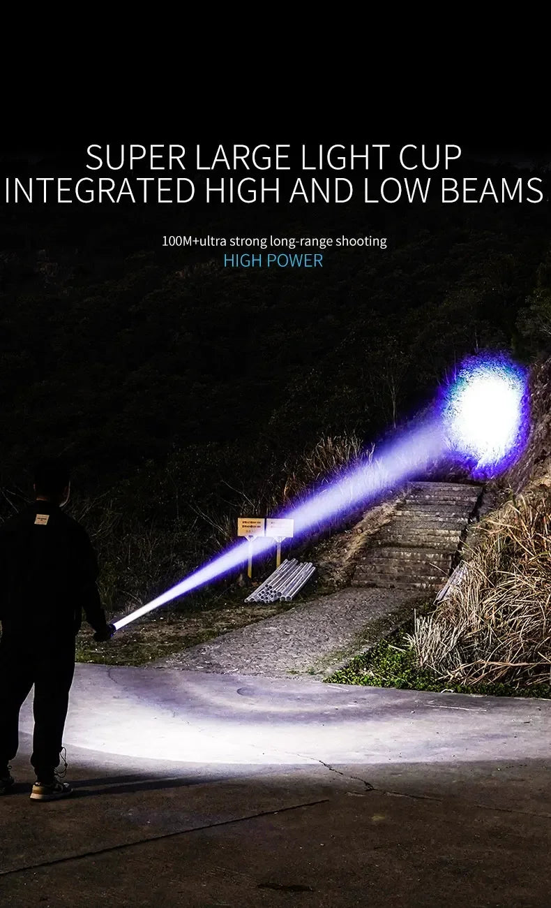 Linterna de Buceo LED Impermeable IP68