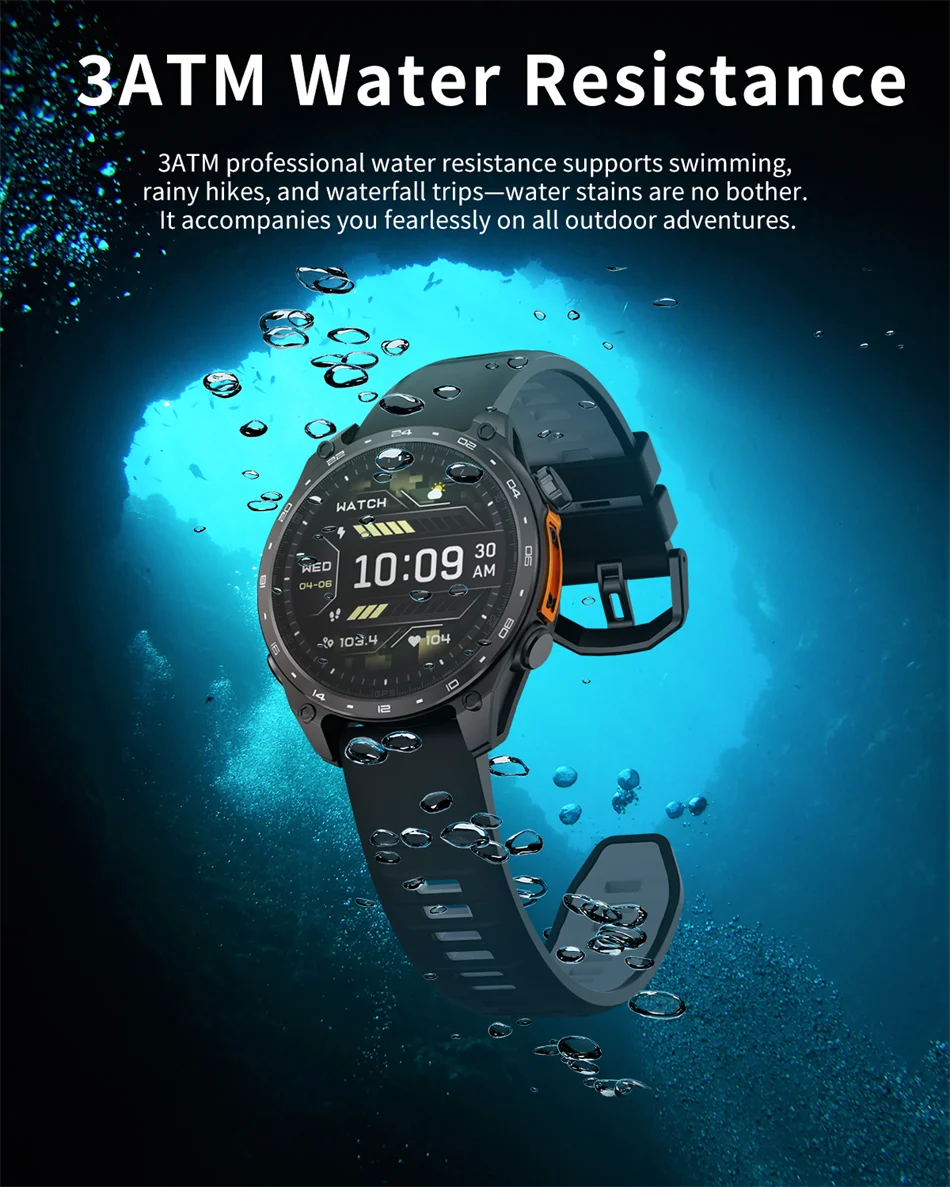 Reloj Inteligente HD300 Pro con GPS Offline, Memoria 4GB y Linterna