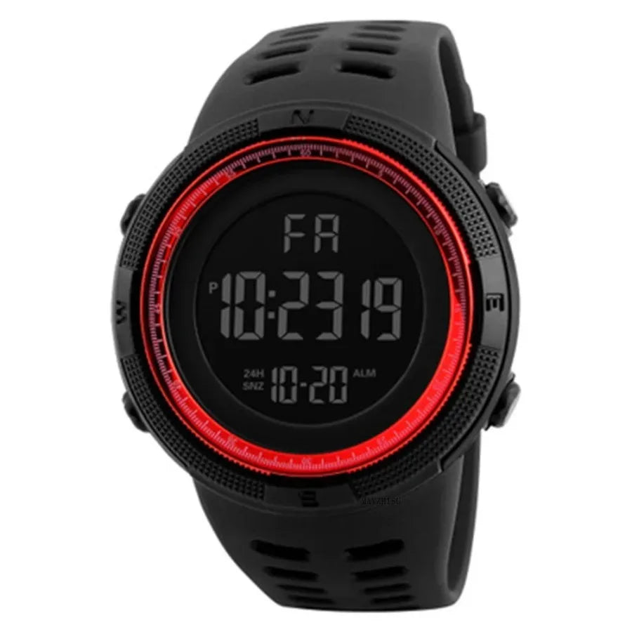 Reloj Digital LED Deportivo Militar Multifunción