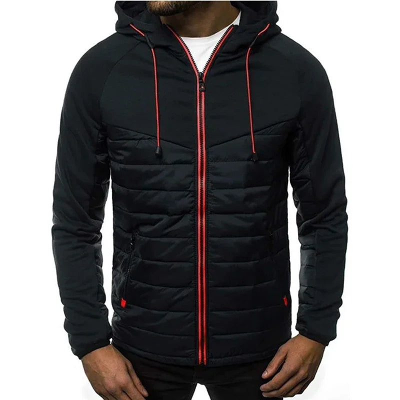 Buzo con Capucha y Cremallera para Hombre | Abrigo Casual 4 Estaciones