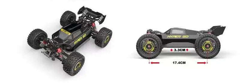 Nuevo Coche RC Mjx, Producto Nuevo, Escala 1:16, Sin Escobillas, Todoterreno, de Alta Velocidad, con Control Remoto, 16212 16213 4WD