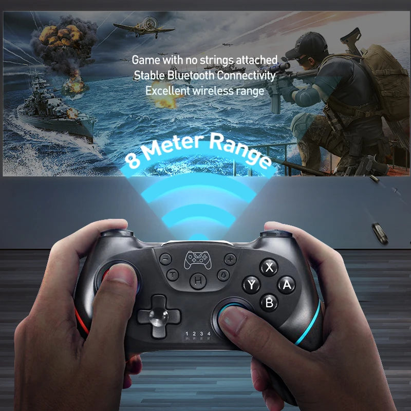 Control Inalámbrico Bluetooth para Nintendo Switch y OLED Lite, Control Remoto para PC, Joystick, Gamepad, Mando para Juegos de Computadora