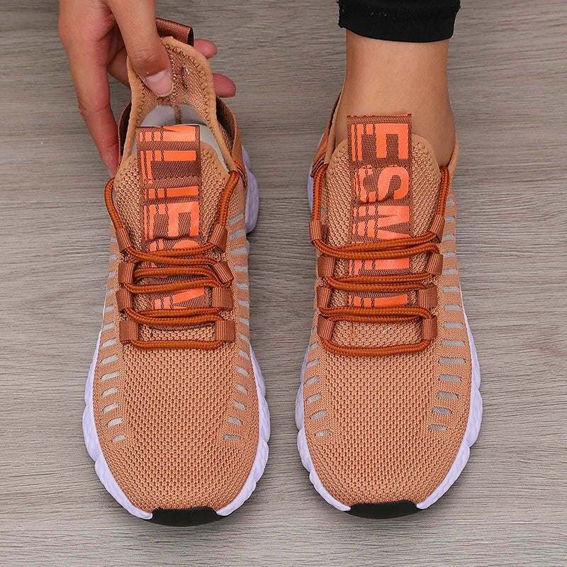 Zapatillas deportivas de plataforma para mujer — transpirables y cómodas