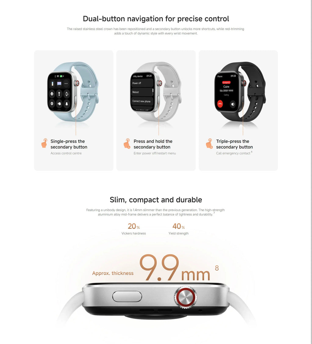 Redmi Watch 6 Smartwatch AMOLED 150 Modos