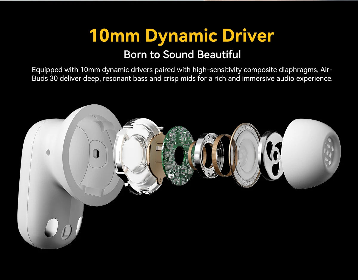 Blackview AirBuds 30 Auriculares TWS Bluetooth 5.3 ANC