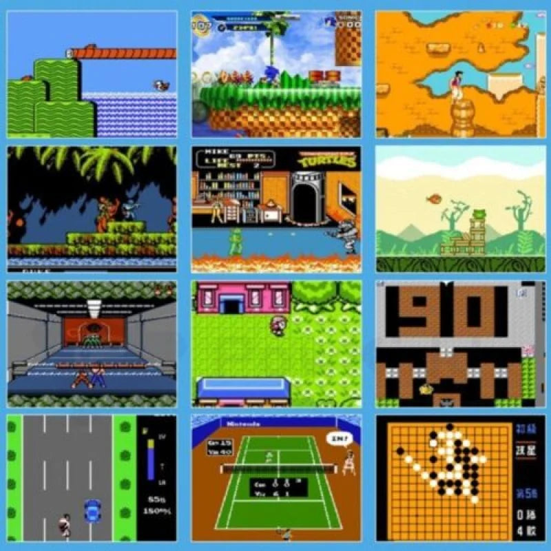 Consola de Juegos Portátil con 500+ Juegos, Emulador Retro, Conecta a TV