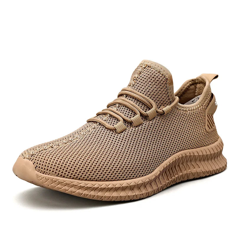 Zapatillas de correr transpirables para hombre, livianas y flexibles