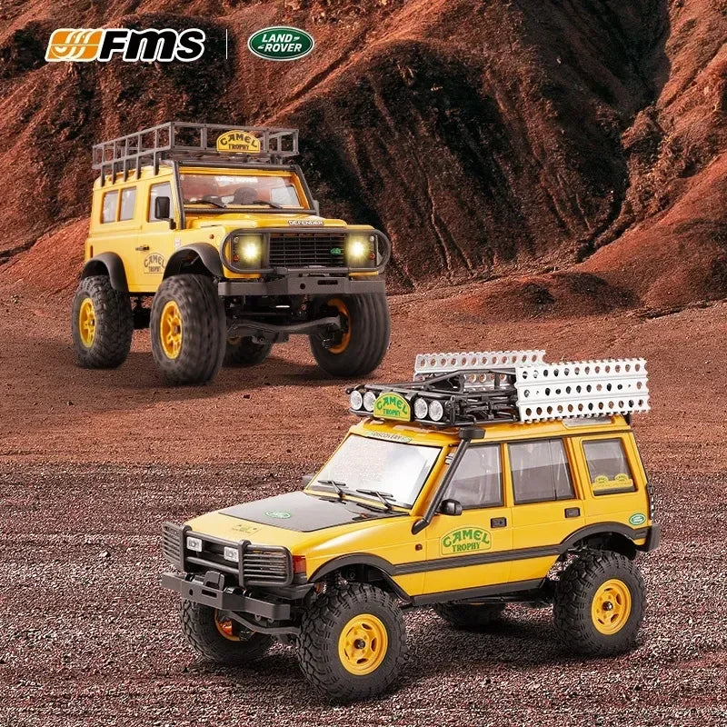 Auto de Control Remoto FMS Land Rover 1/24 Todo Terreno RC