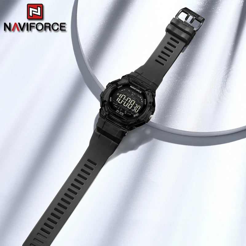 Reloj Digital NAVIFORCE 7136 para Hombre con Alarma y Resistencia al Agua