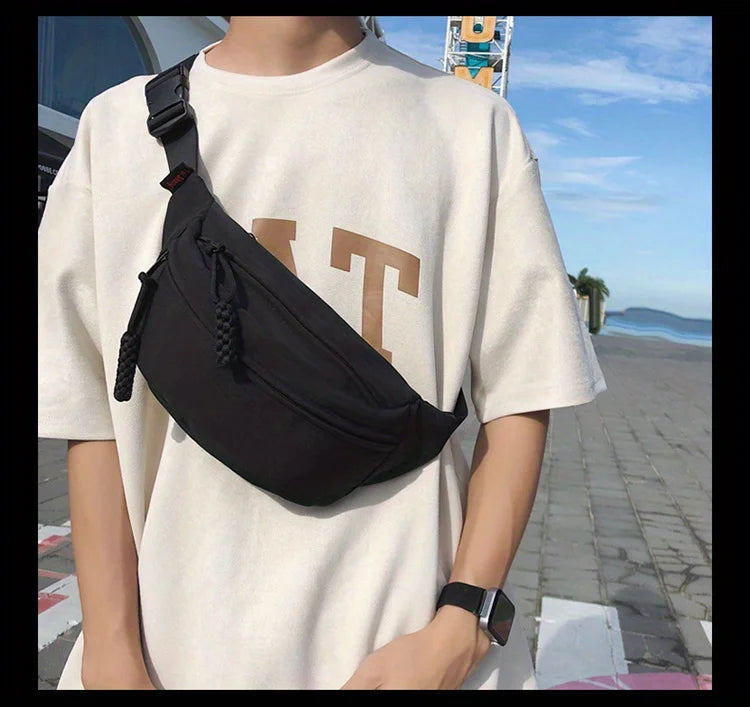 Bolso de Pecho para Hombre Crossbody Ligero y Moderno
