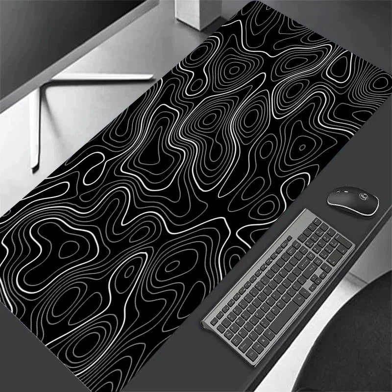 Alfombrilla de ratón para ordenador Strata Liquid Gaming, alfombrilla de escritorio para PC, accesorio para portátil, alfombrilla suave antideslizante, alfombrilla para ratón de tamaño XXL, alfombrillas grandes de 900x400