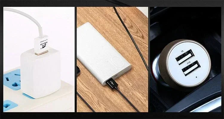 Faro LED con Clip para Sombrero Sensor Inteligente Recargable