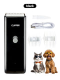 Cortadora de pelo para perros, cortadora de pelo eléctrica para mascotas, afeitadora de bajo ruido para perros y gatos, herramientas profesionales de aseo para mascotas recargables inalámbricas