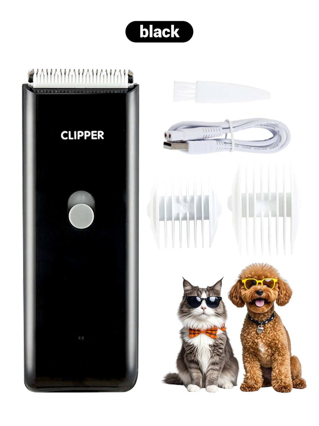 Cortadora de Pelo Eléctrica para Perros y Gatos