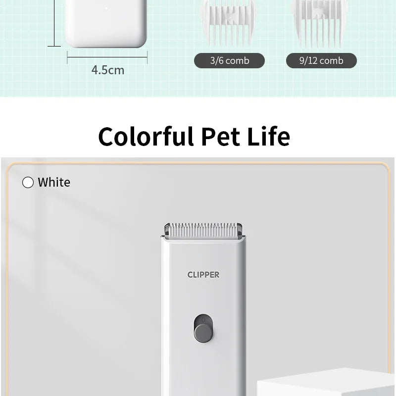 Cortadora de Pelo Eléctrica para Perros y Gatos