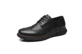 Zapatos Casuales de Cuero para Hombre con Cordones