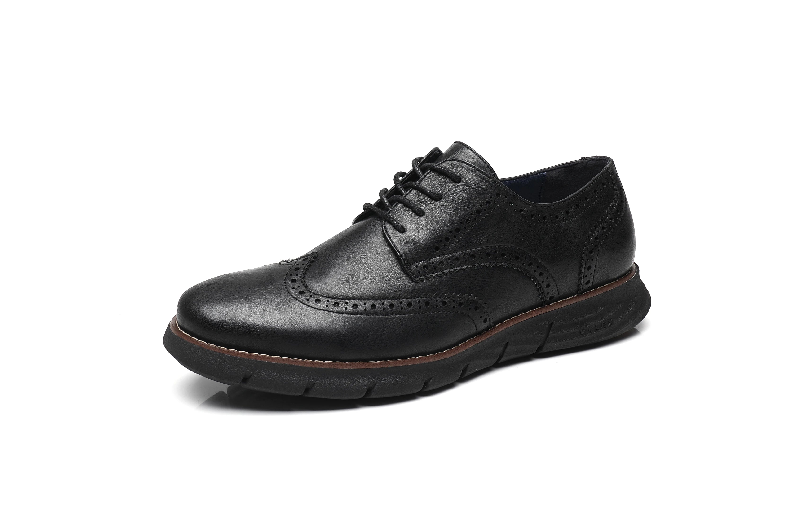 Zapatos Casuales de Cuero para Hombre con Cordones