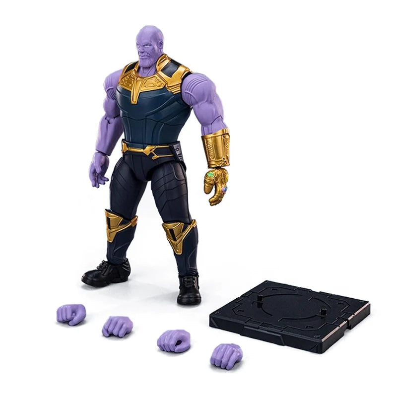Figuras originales de Fondjoy Marve, Hulk, Thanos, Capitán América, Spider-Man, Thor, Iron Man, juguetes geniales para niños, modelos personalizados, muñecas, regalos para niños
