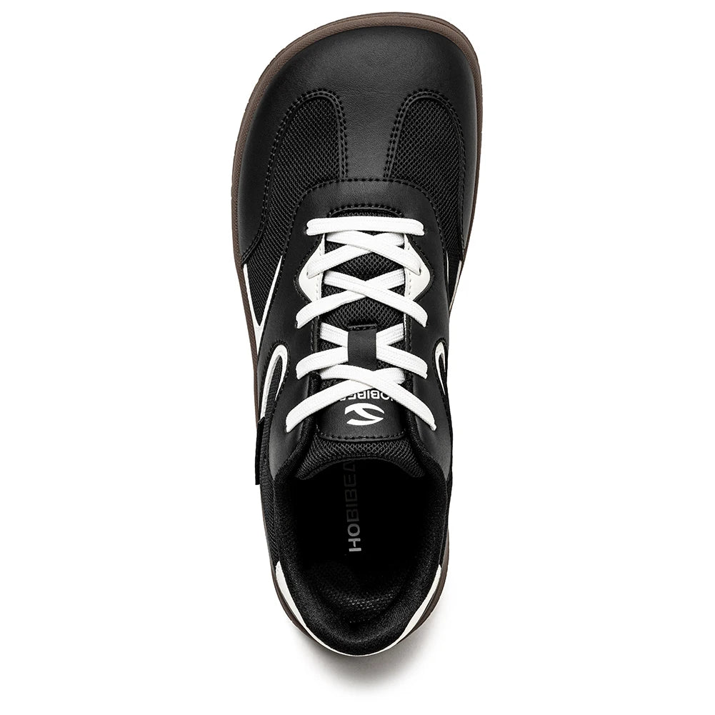 Zapatos de Senderismo de Horma Ancha para Mujer HOBIBEAR, Zapatillas Minimalistas Unisex, Estilo Barefoot, Zero Drop, Clásicas, Retro, para Caminar