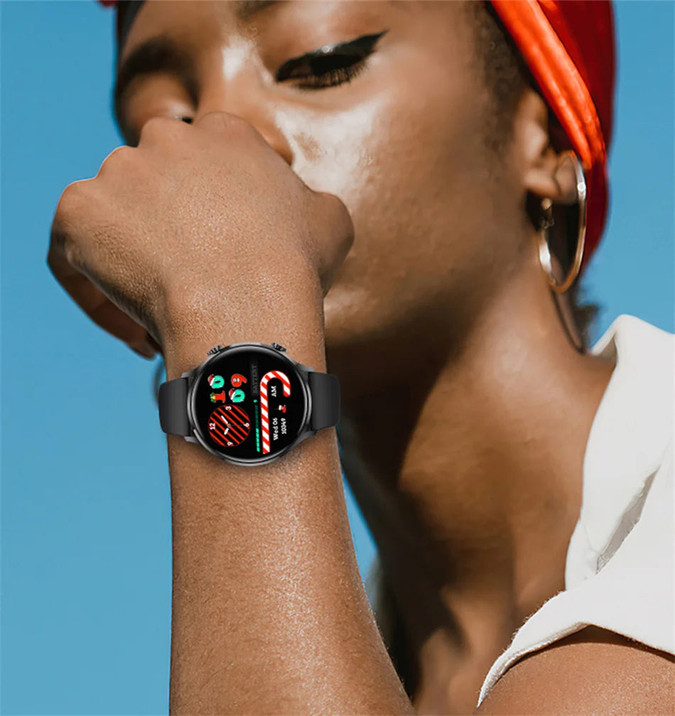 Reloj Inteligente 2026 para Mujer, Pantalla AMOLED HD, Siempre Encendida, Llamadas Bluetooth, Resistente al Agua IP68, GPS, Reloj Inteligente para Hombre, Compatible con Android e iOS