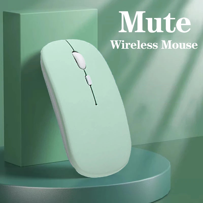 Ratón inalámbrico compatible con Bluetooth para iPad, Samsung, Huawei, Android, Windows, tableta, batería, ratón para ordenador portátil