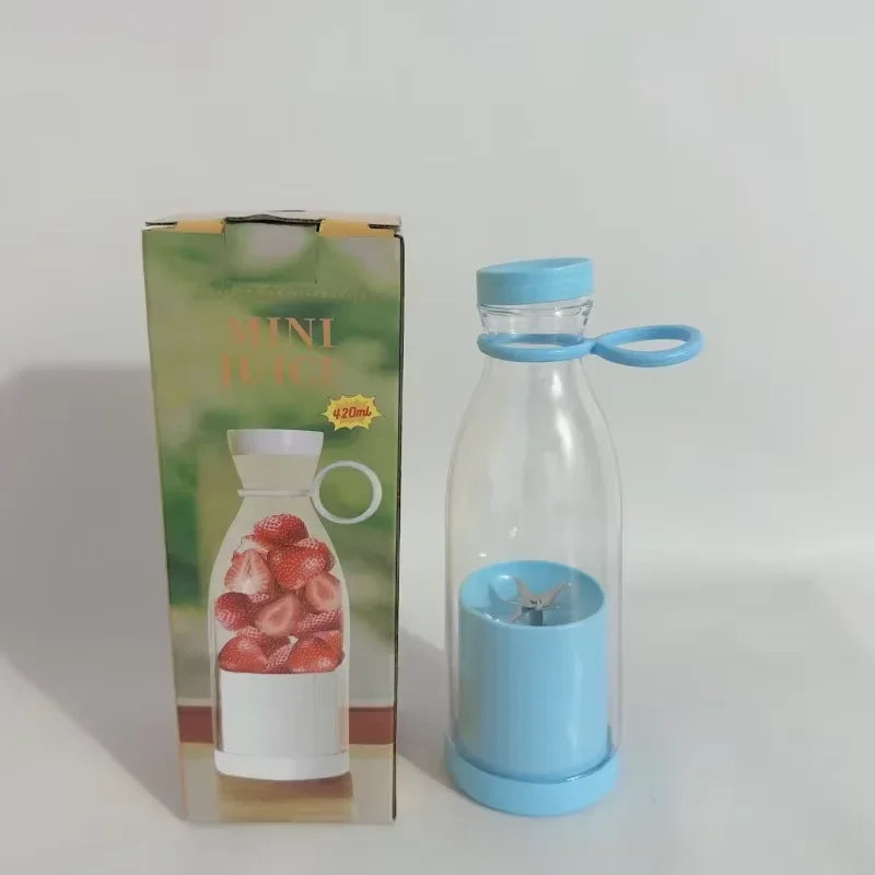 Licuadora Portátil 420ml con 6 Cuchillas para Batidos