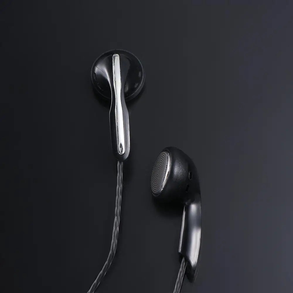 Electrónica portátil estéreo bajo cancelación de ruido 3,5mm para teléfono inteligente auriculares planos auriculares deportivos auriculares con cable