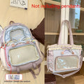 Conjunto de bolsos para mujer, bolsa para el dolor de dos piezas (precioso un tipopo y debe ser mochila), mochila de temporada de regreso a la escuela, mochila bonita y ligera de encaje