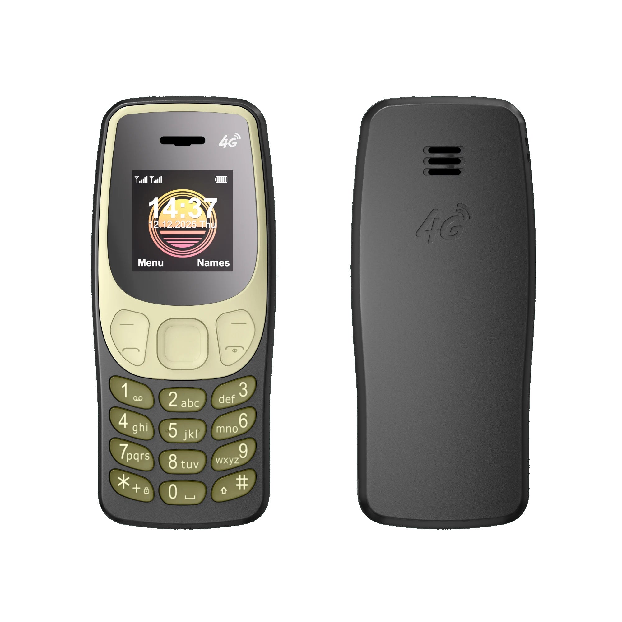 Nuevo SERVO BM80 4G LTE Mini teléfono móvil Dual SIM marcación de velocidad reducción automática grabadora de llamadas reproductor de música lista negra de teléfono pequeño