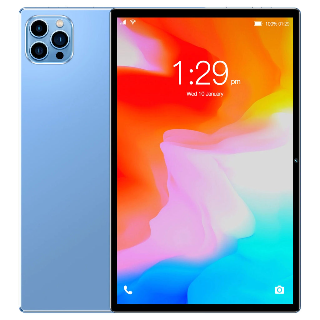 Nueva Tablet Android de 10.1 Pulgadas, Octa Core, Versión Global, 4GB RAM, 64GB ROM, Doble SIM, Pantalla HD de Google, Tablet PC Portátil