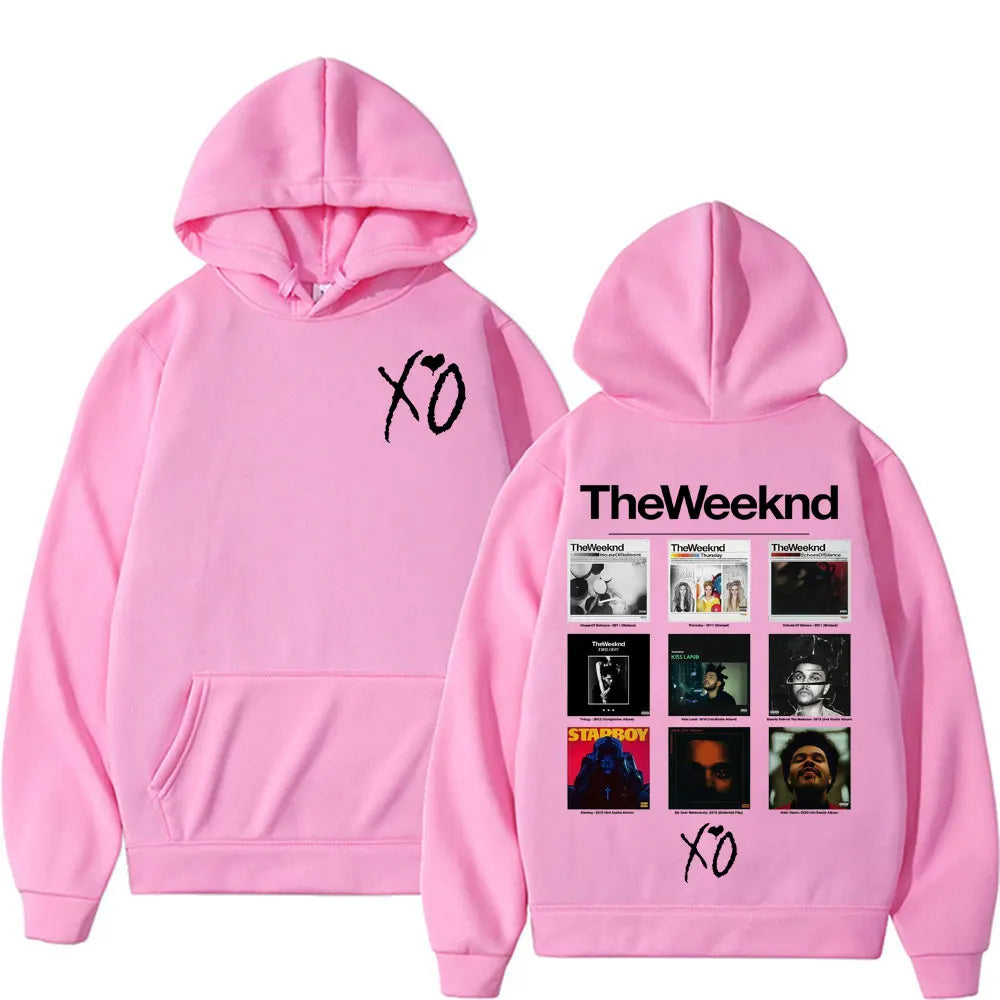 Buzo con Capucha The Weeknd | Hoodie Gráfico Unisex Hip Hop