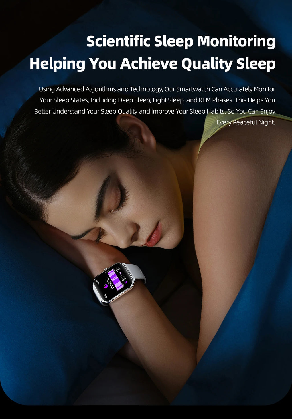 Reloj Inteligente Ultrafino Bluetooth IP68 Salud