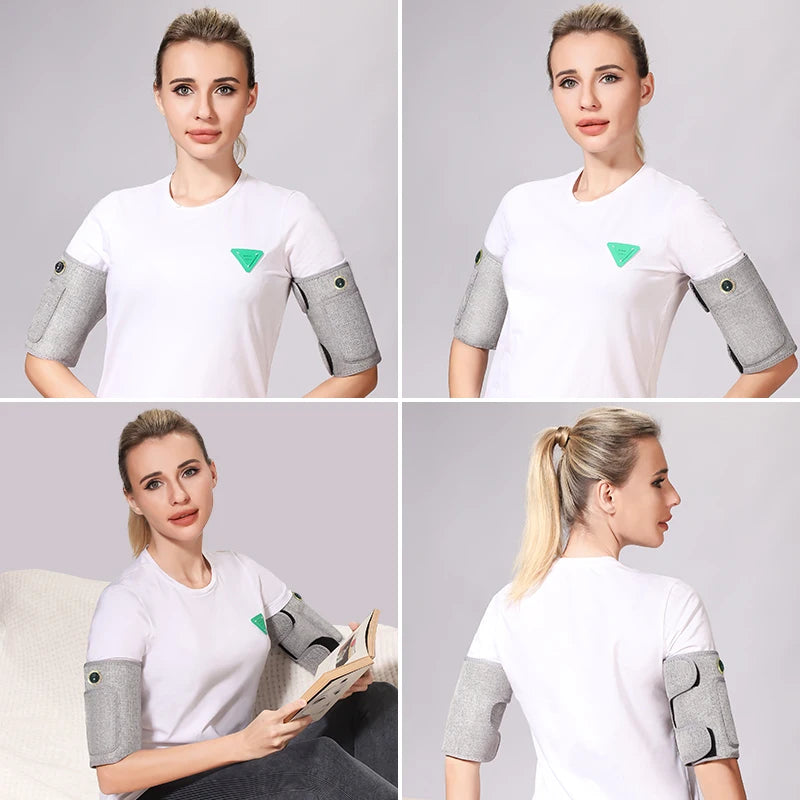 Masajeador Eléctrico de Brazo con Calor y Vibración para Relajación