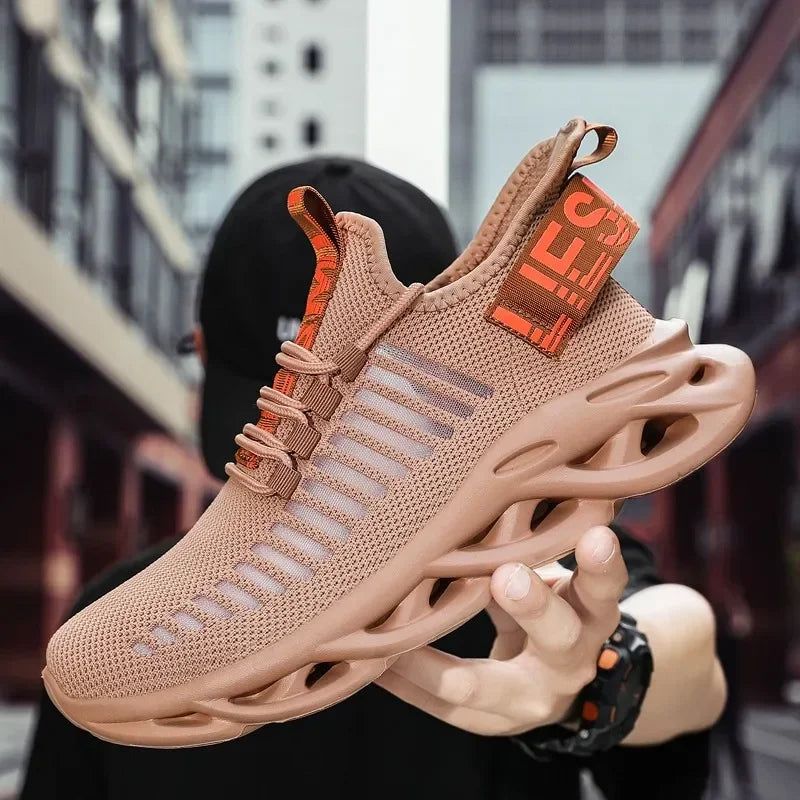 YRZL, zapatos para hombre, zapatillas cómodas, zapatillas transpirables para mujer, par de zapatos para correr, Tenis de malla, zapatos deportivos, talla 36-46, zapatillas para caminar para hombre
