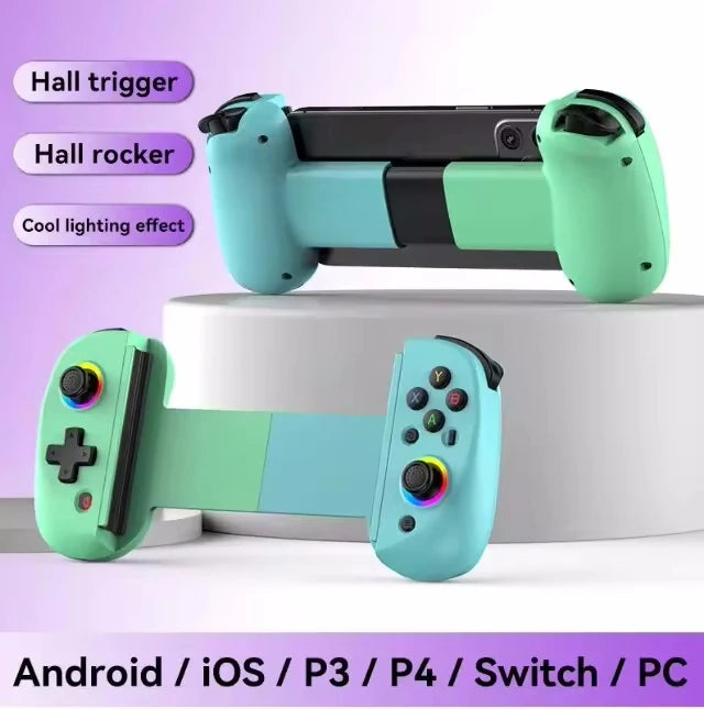 Control inalámbrico Bluetooth para PS4, PS3, Switch, iPhone, Android, PC móvil, teléfono móvil, tableta, Hall, Gamepad, controlador de juego, Pad de juego