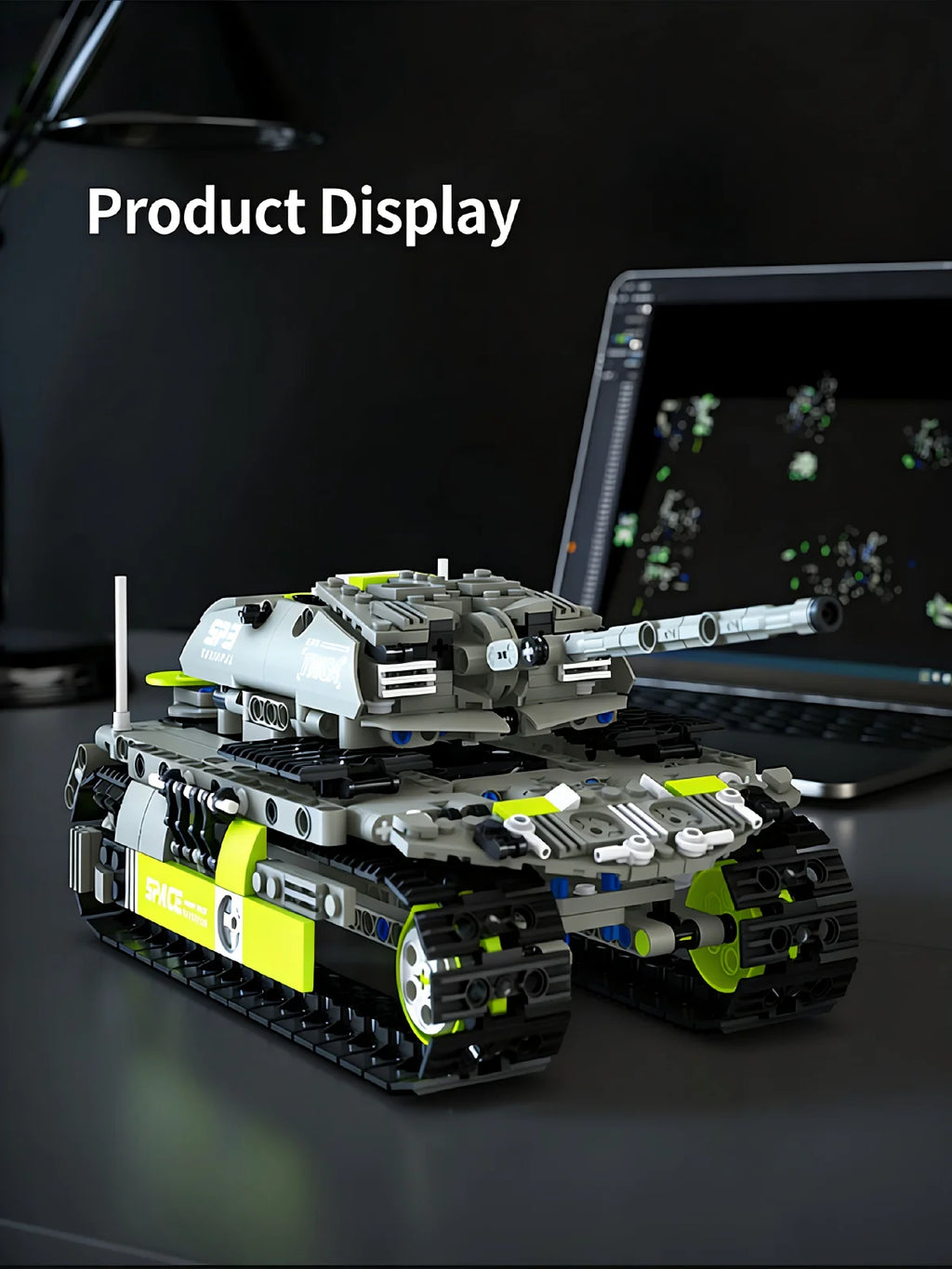 Bloques de construcción de robots con control remoto programable, juego de juguetes de ensamblaje electrónico de 757 piezas, decoración del hogar, regalos de cumpleaños y días festivos