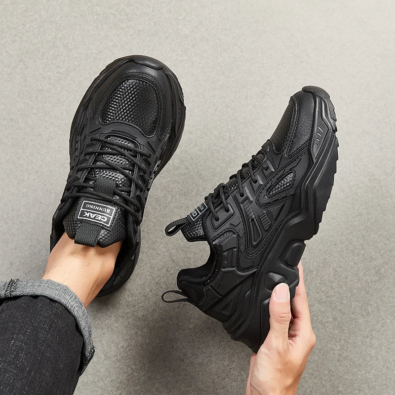 Zapatos de Chef de Hotel para las cuatro estaciones, transpirables, ligeros, antideslizantes, impermeables, a prueba de aceite, zapatos de trabajo de cocina, calzado deportivo informal para exteriores para hombre