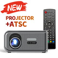 Proyector 4K 2500ANSI Full HD 1920*1080P HDR10+ Google Play WiFi6 Altavoz HiFi BT5.4 con DVB-T2/ATSC/IDSB-T TV Digital Gratuita