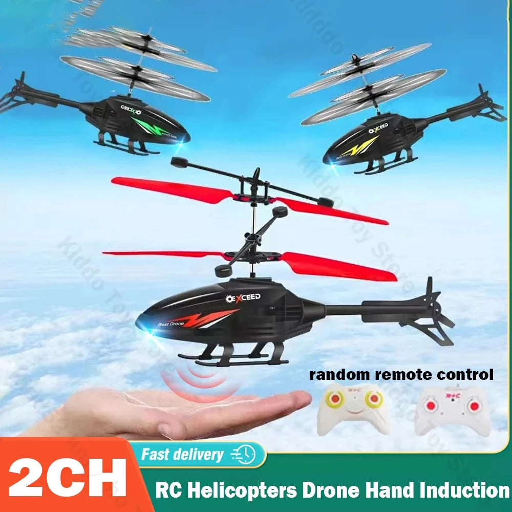 Mini Dron RC con Luces LED Control Remoto y por Gestos